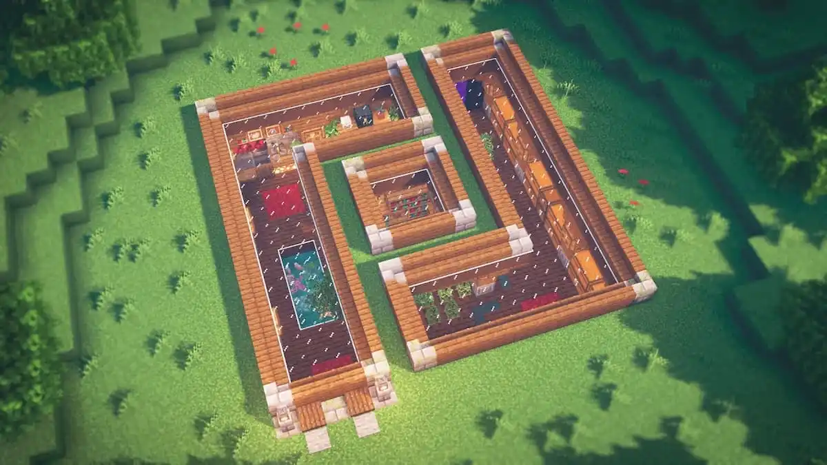 Minecraft underground base