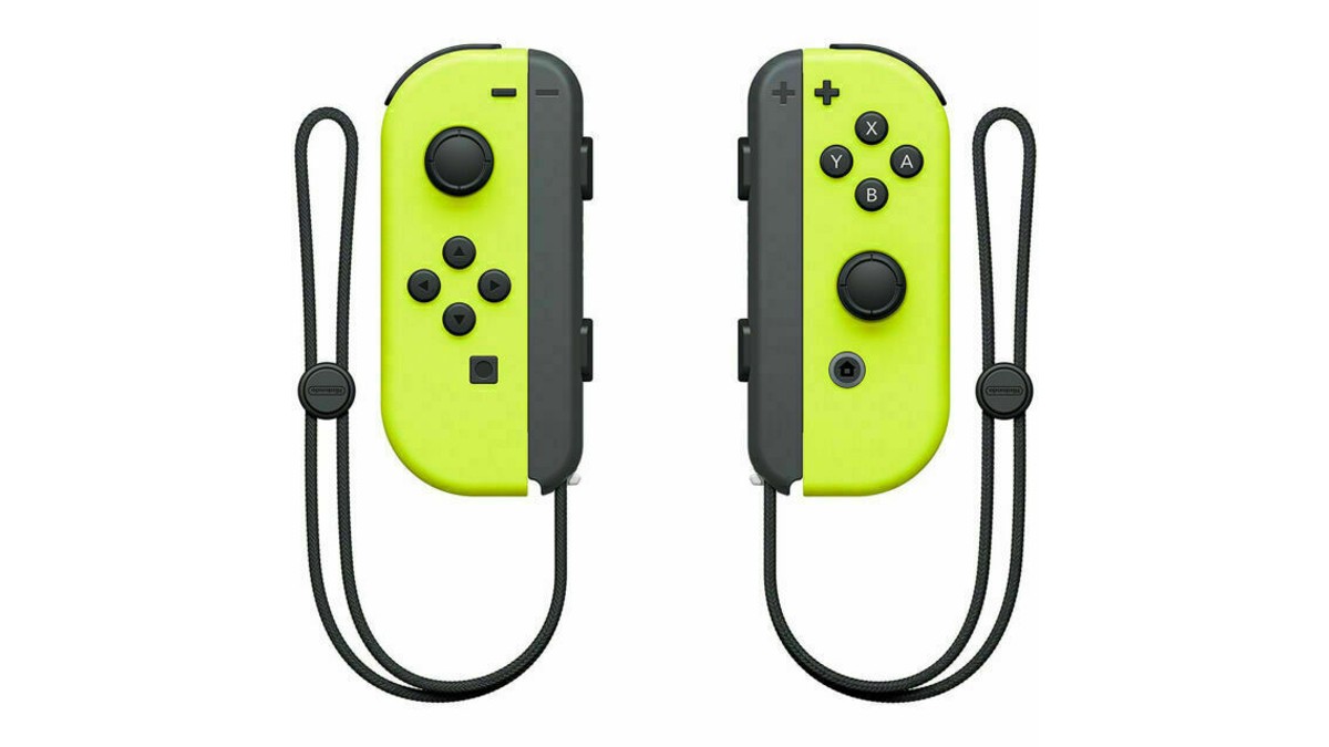 Neon Yellow Joy-Con