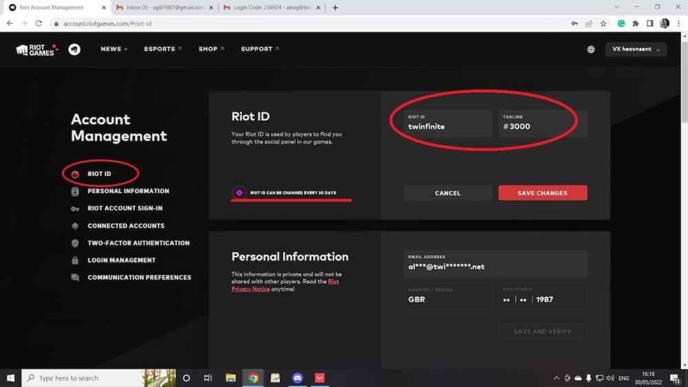 Valorant: How to Change Name