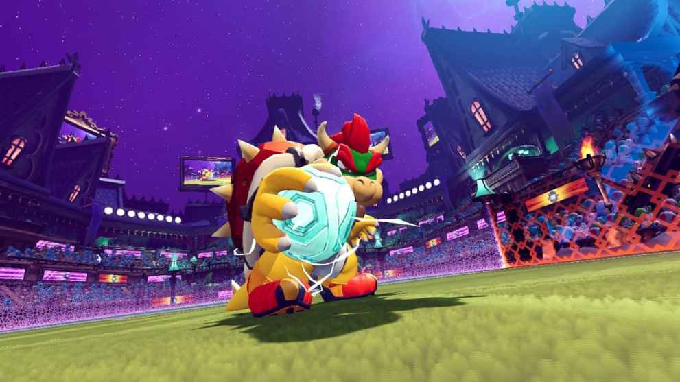bowser holding ball in right hand