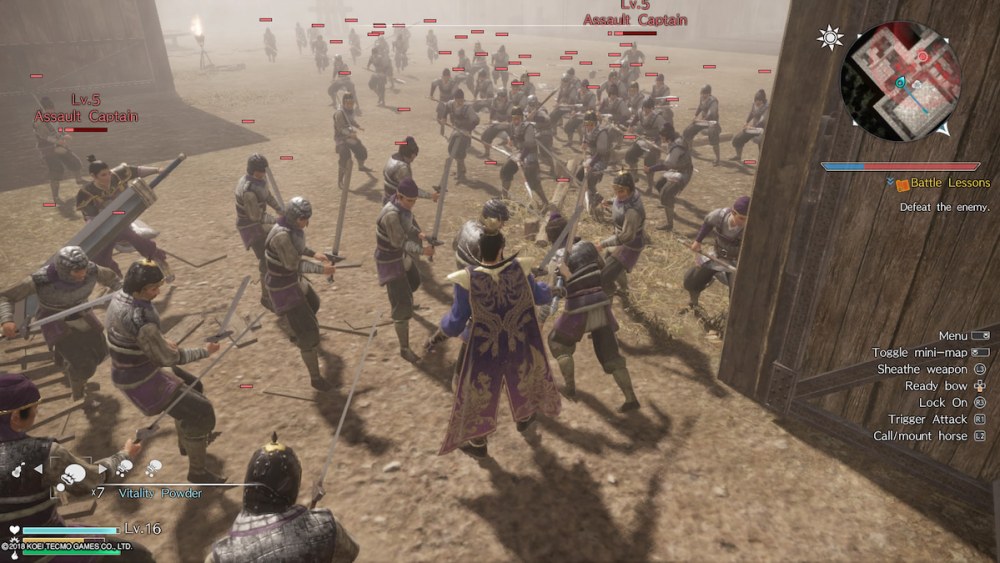 Dynasty Warriors 9 Surrounded by Enemies