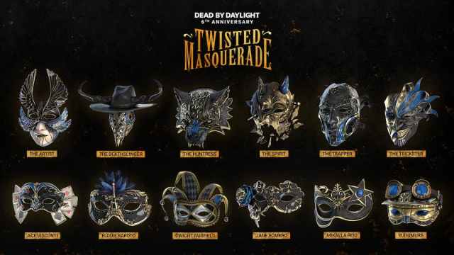 All Masks in the Dead by Daylight Twisted Masquerade Event