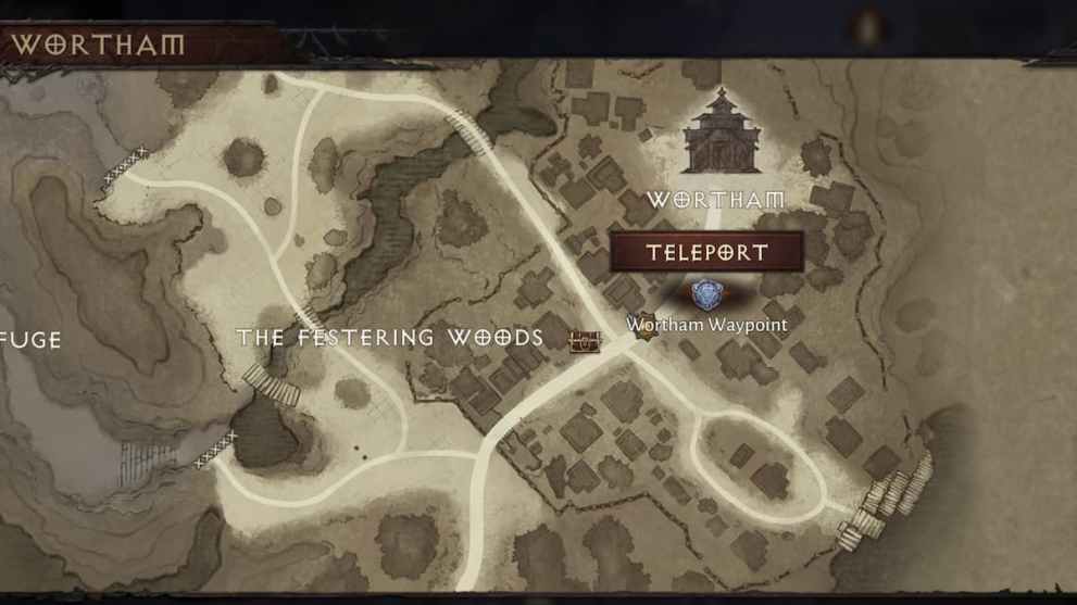 Fast Traveling in Diablo Immortal via Waypoints