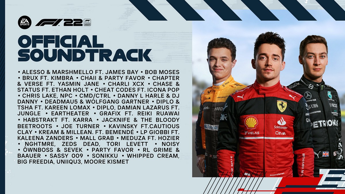 F1 22 Licensed Soundtrack