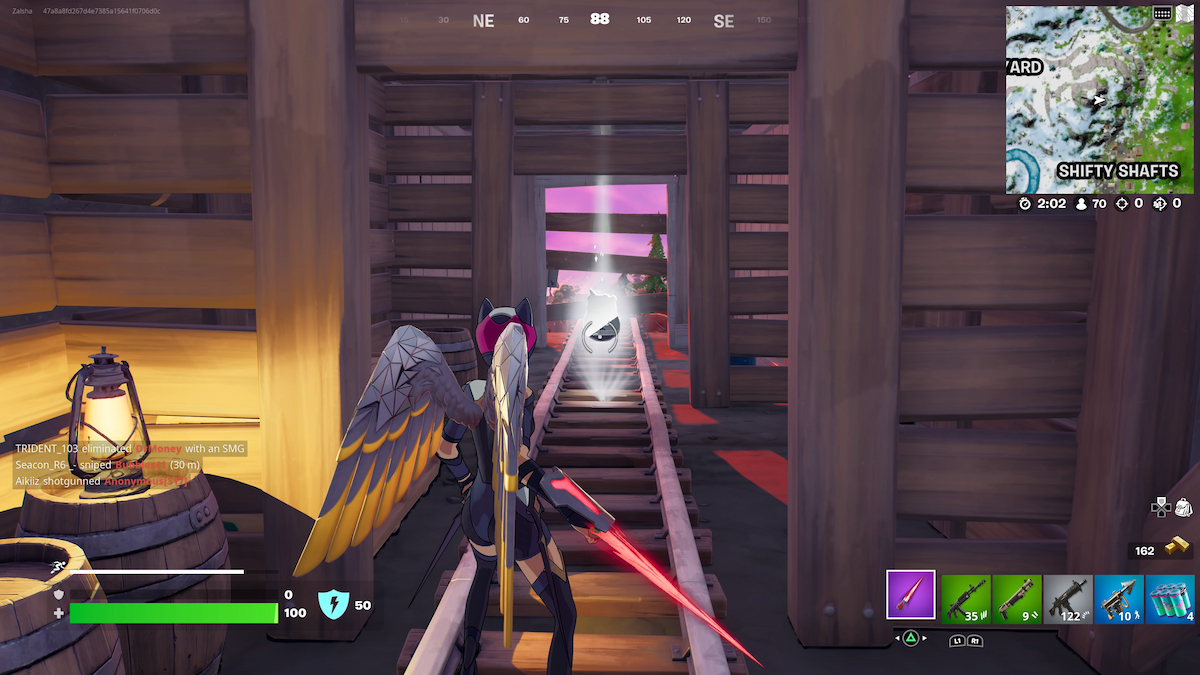 Shifty Shafts Token Location Two