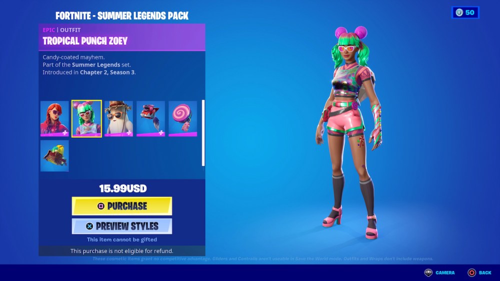 Tropical Punch Zoey Outfit