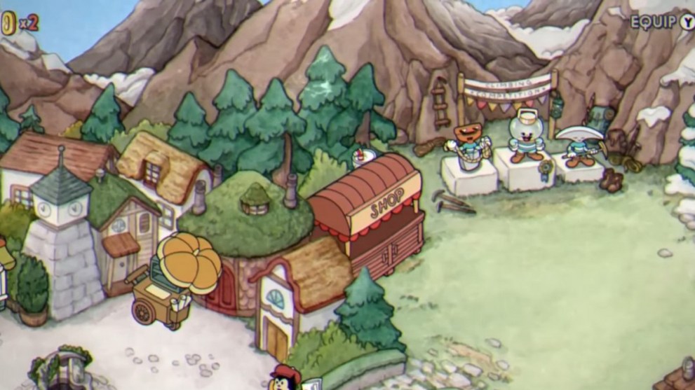 Cuphead: The Delicious Last Course hidden path