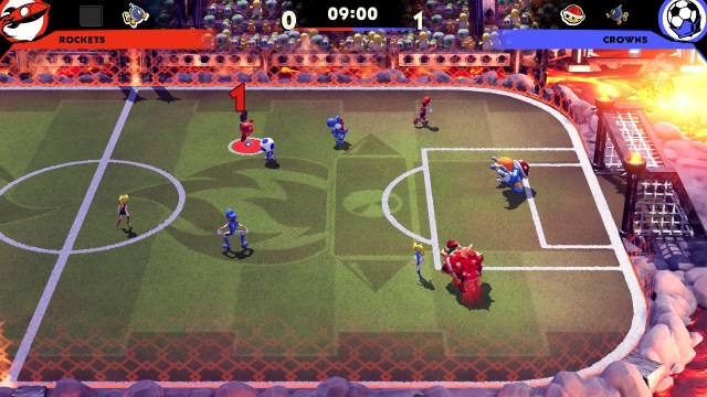 Mario Strikers: Battle League charge shot