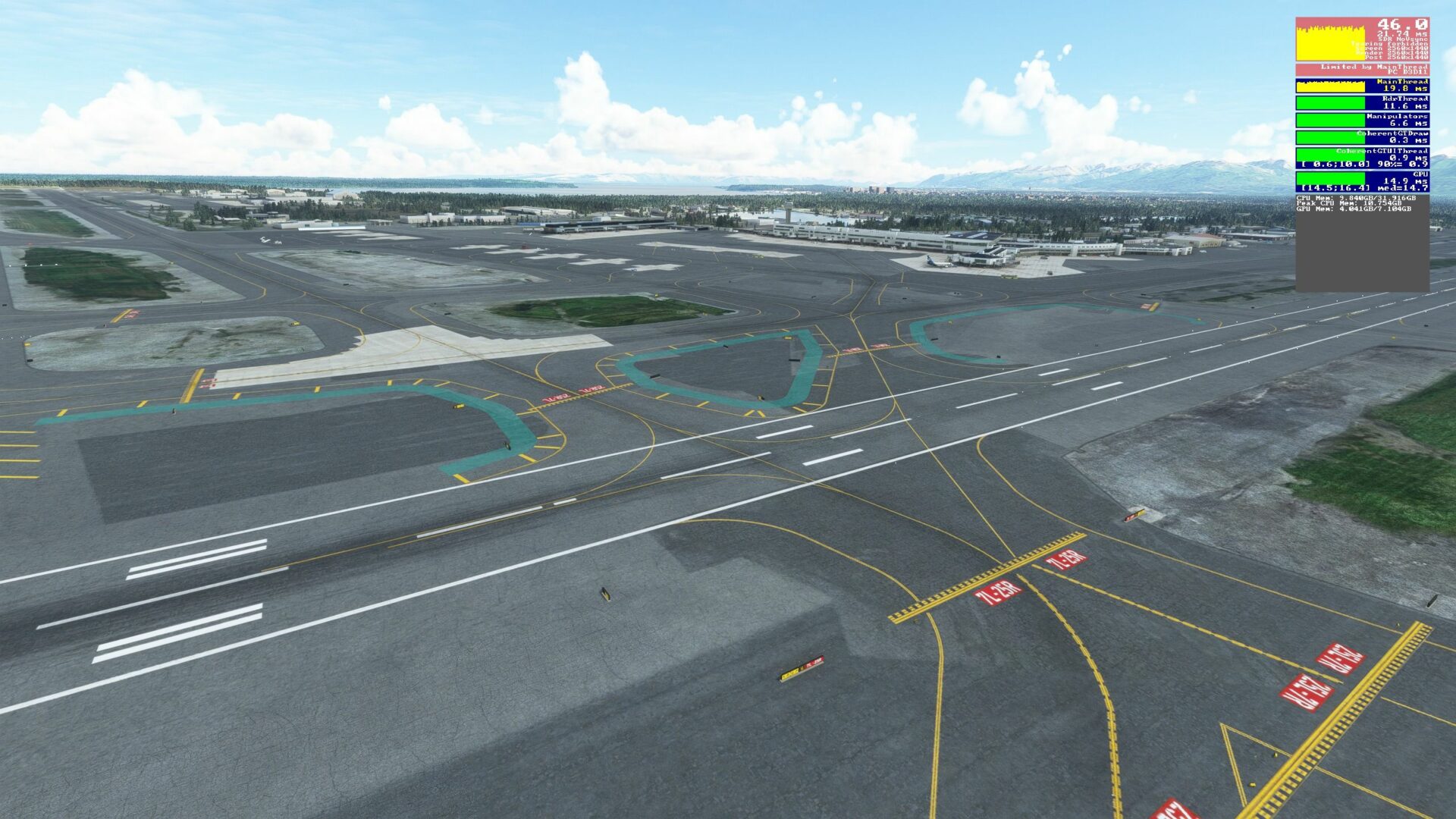 Microsoft Flight Simulator - Anchorage Airport Review (Sim-Wings/Aerosoft)