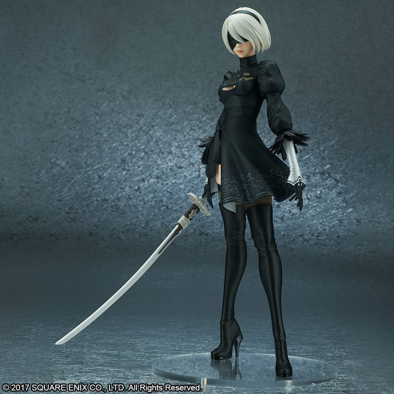 Nier Automata Getting Gorgeous Yorha 2b Figures From Square Enix