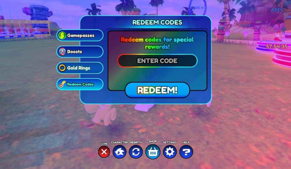 Sonic Speed Simulator codes