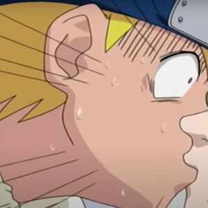 Naruto kissing Sasuke
