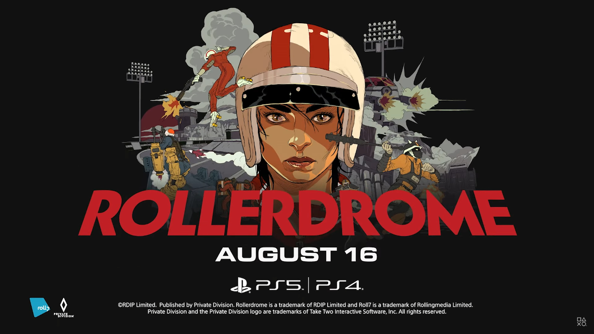 Arena Skater Rollerdrome Is Coming to PS4, PS5, & Steam August 2022