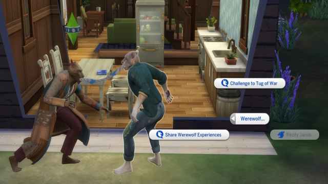 Tug of War in The Sims 4