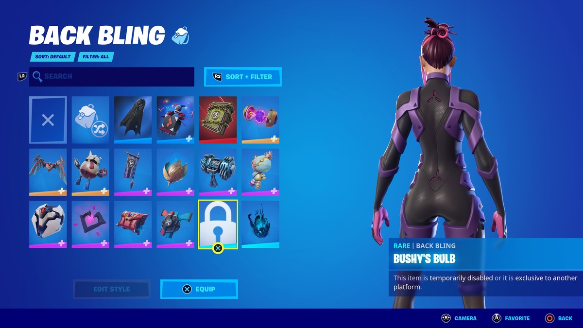 Why Is Bushy Bulb Disabled In Fortnite?