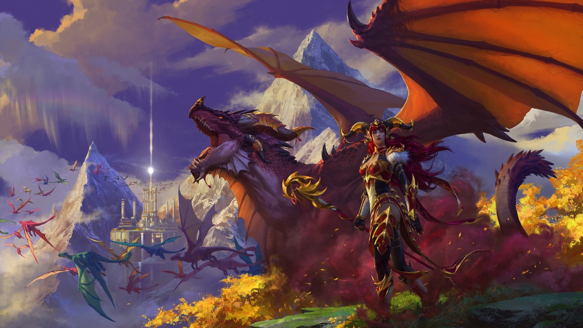 World of Warcraft Dragonflight Roars Into Release Later This Year