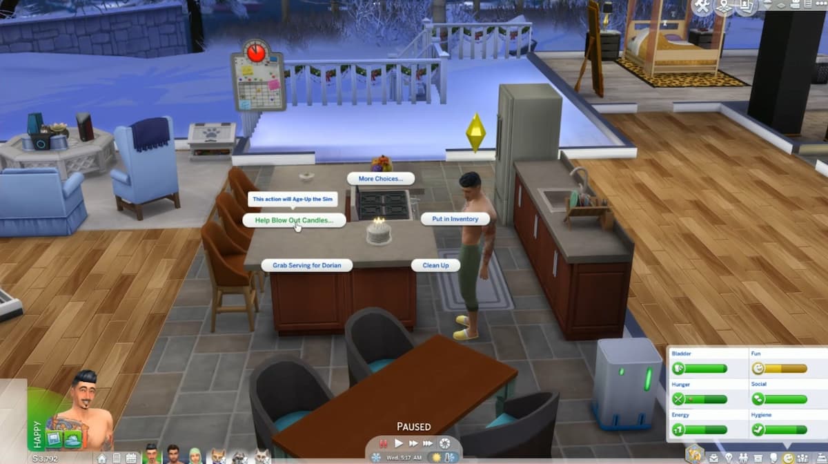 help toddler blow out candles to age up in the sims 4