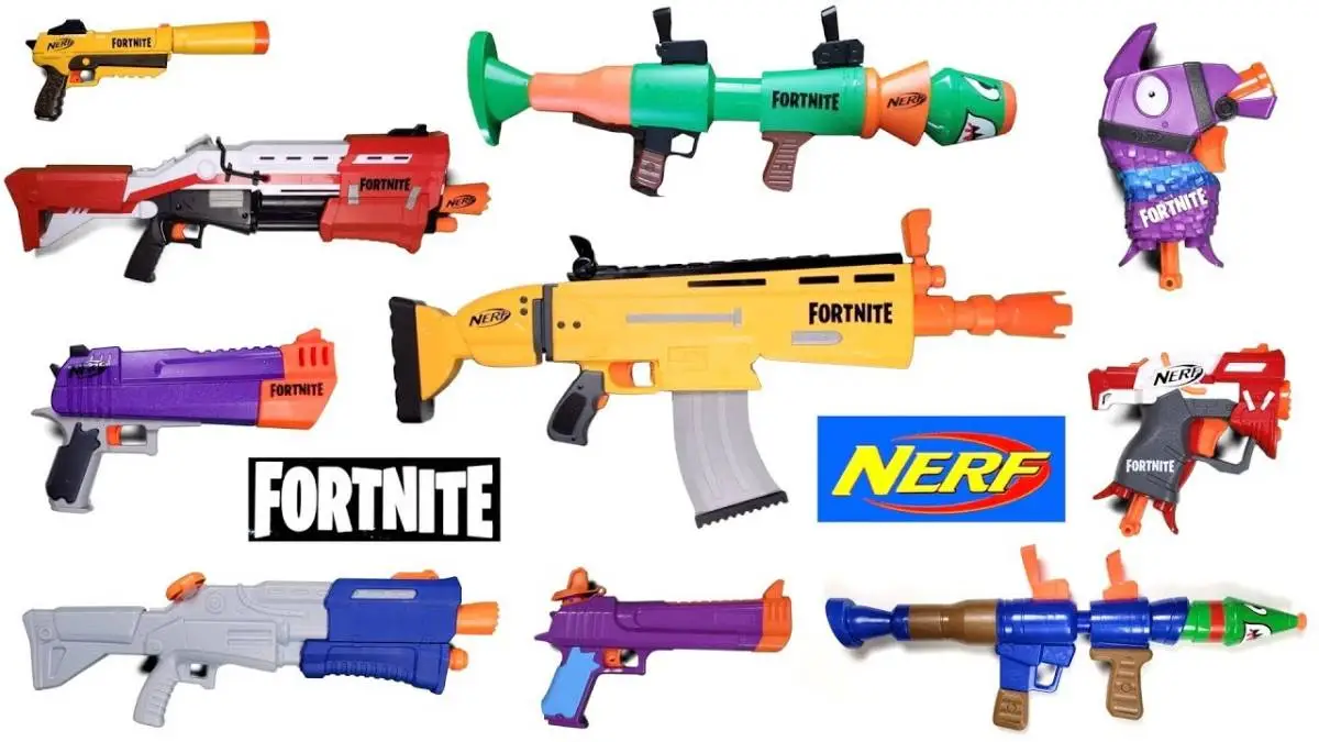 All Fortnite Nerf Guns,