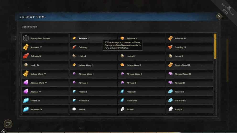 How to Add Gem Sockets to Armor & Weapons in New World