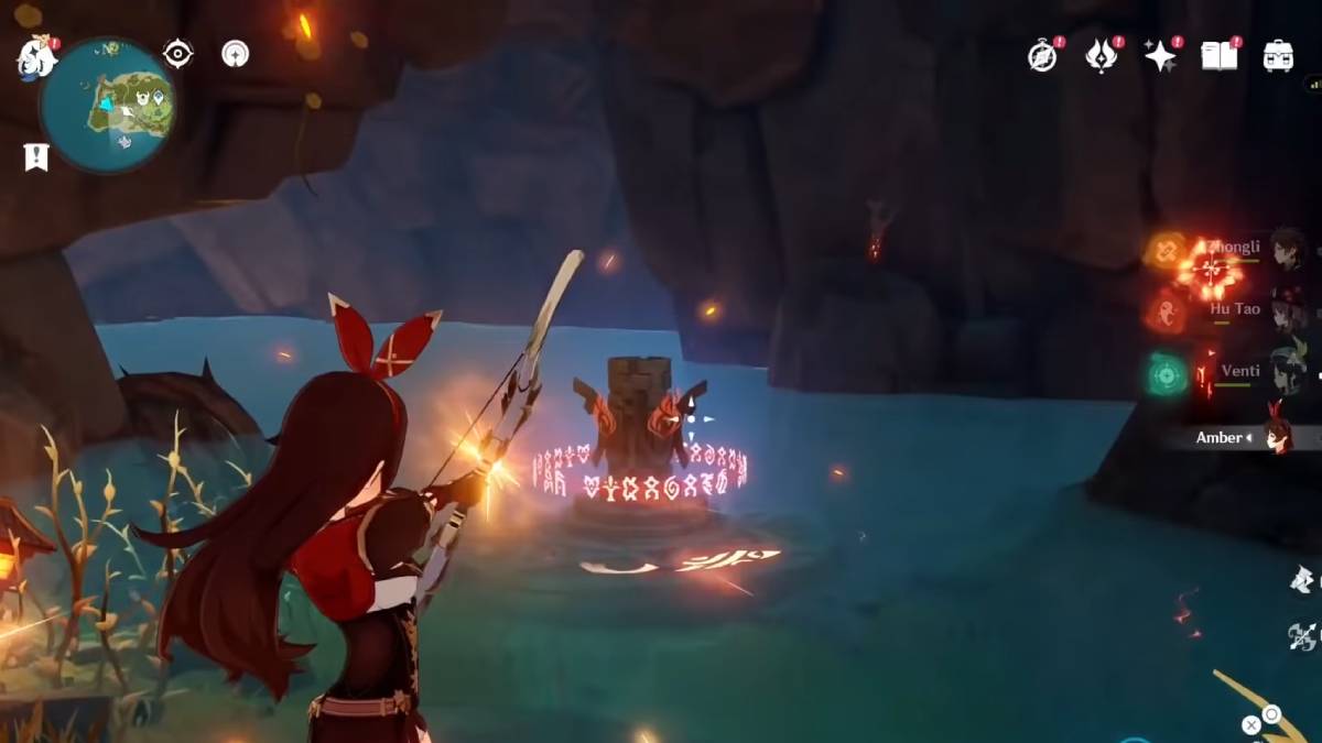 Genshin Impact Broken Isle Puzzle How To Drain Water Unlock Chests