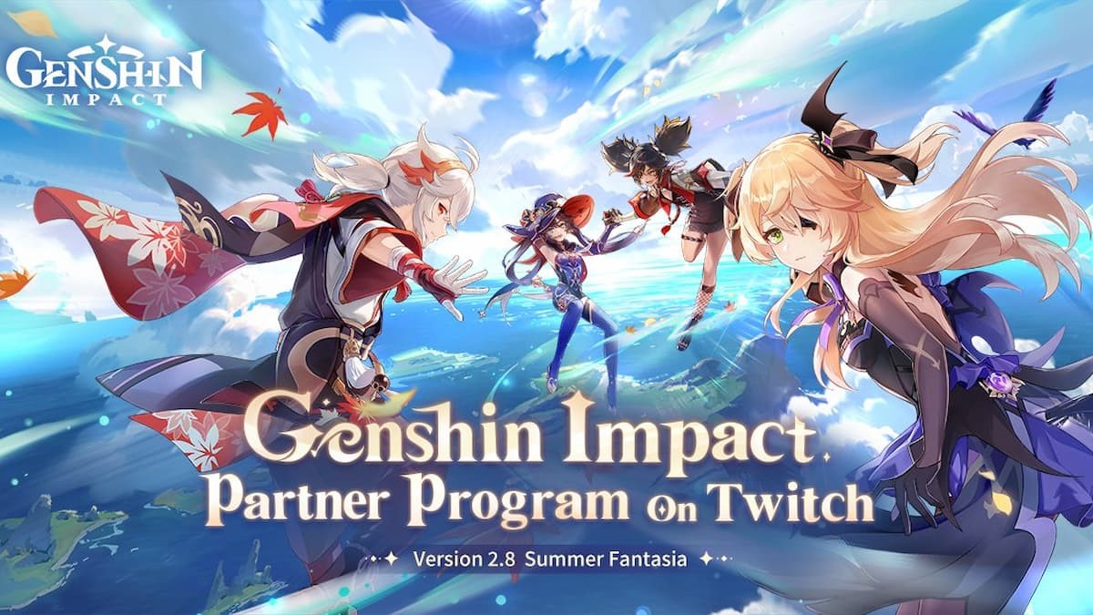 Genshin Impact Partner Program on Twitch