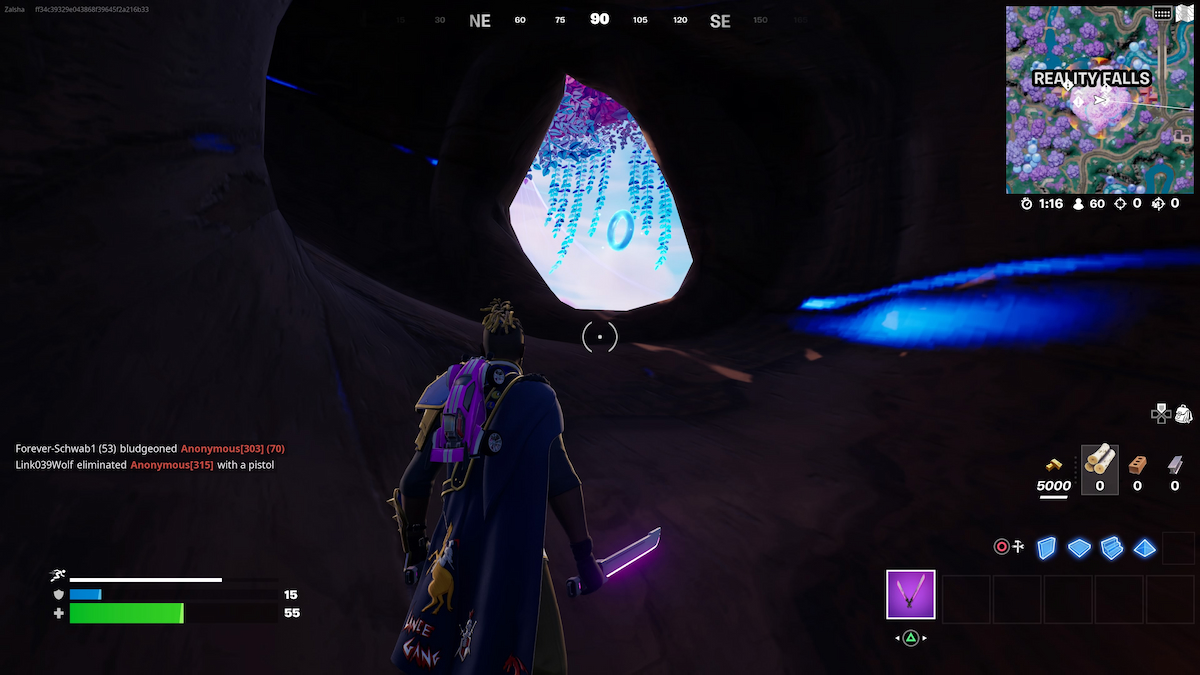 Where to Collect Floating Rings Near Reality Falls in Fortnite Chapter 3 Season 3