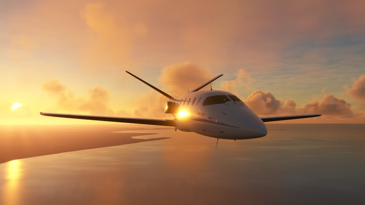 Microsoft Flight Simulator Lear Fan (1)