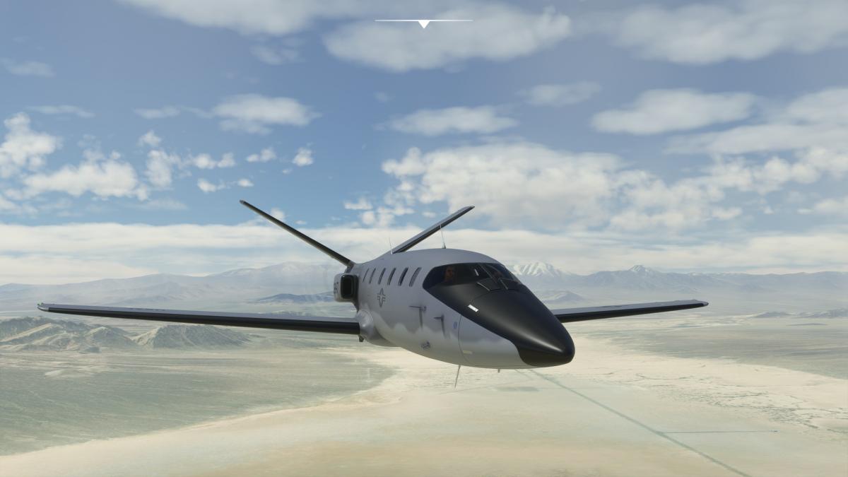 Microsoft Flight Simulator Lear Fan
