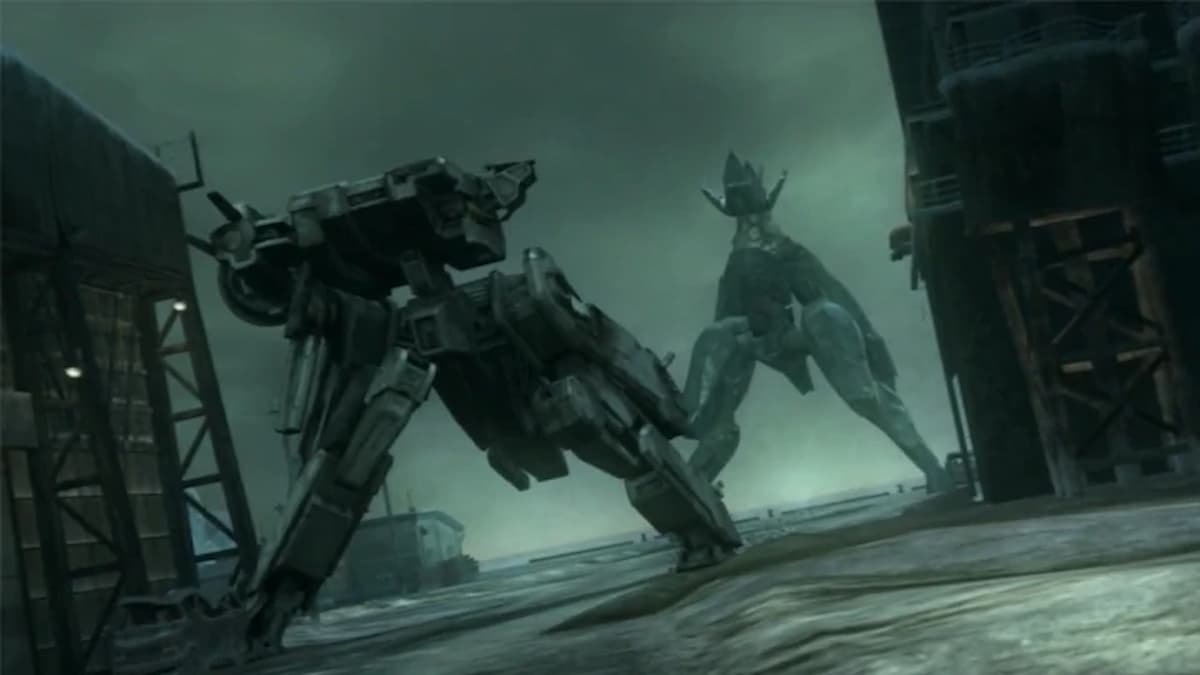 Metal Gear battle on Shadow Moses