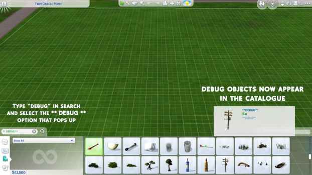 how to get debug sims 4 mac