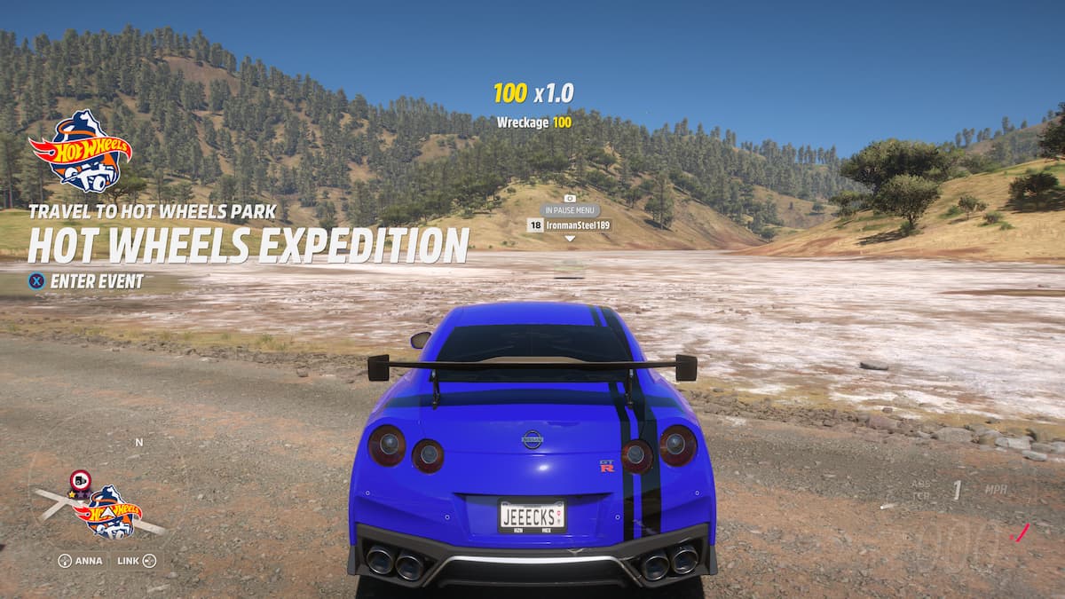 how to start hot wheels expedition in Forza Horizon 5