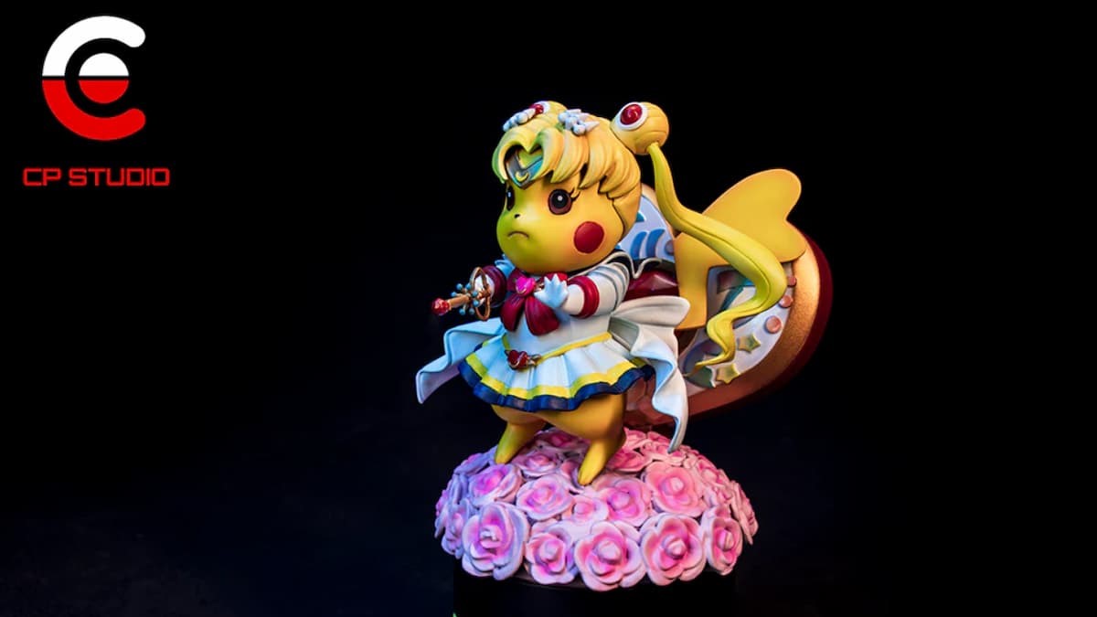 Sailor Moon x Pikachu crossover