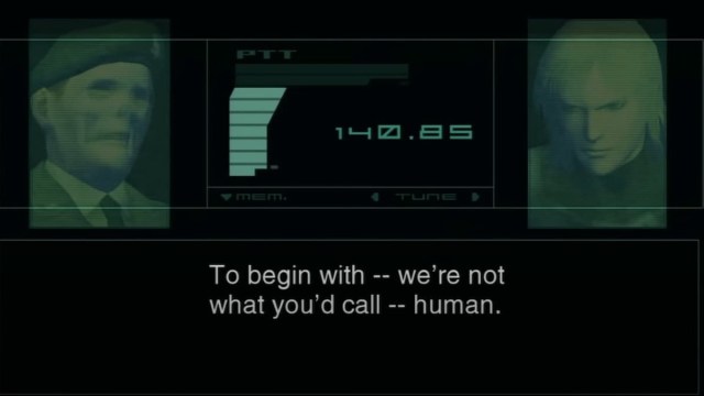 AI Colonel and Raiden Codec Call