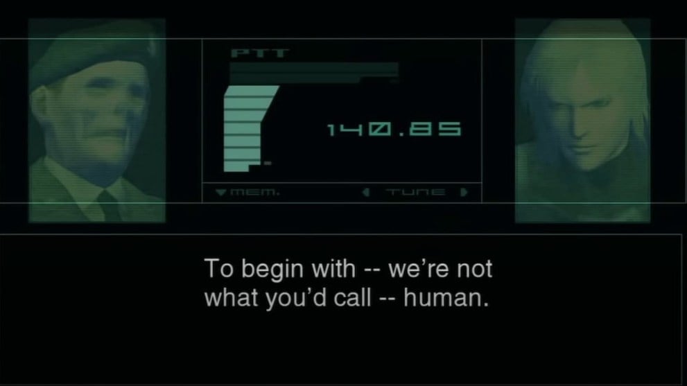 AI Colonel and Raiden Codec Call