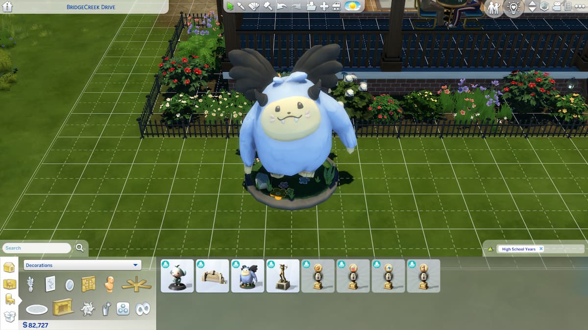 The Sims 4 decorations