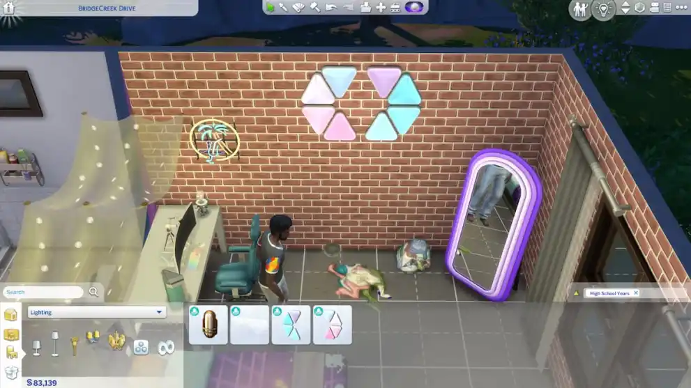 Lighting in The Sims 4