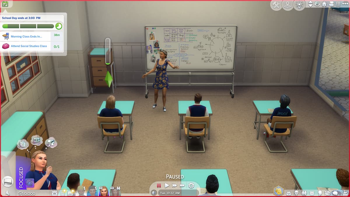 The Sims 4 High School Years Class Schedule Explained