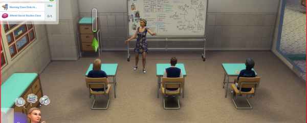 School in The Sims 4