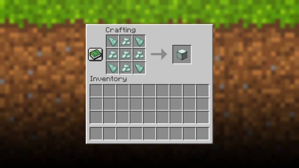 Minecraft's Sea Lantern recipe