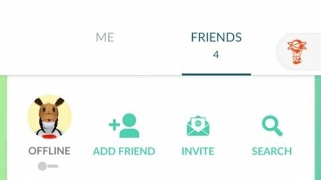 Friends on Pokemon GO