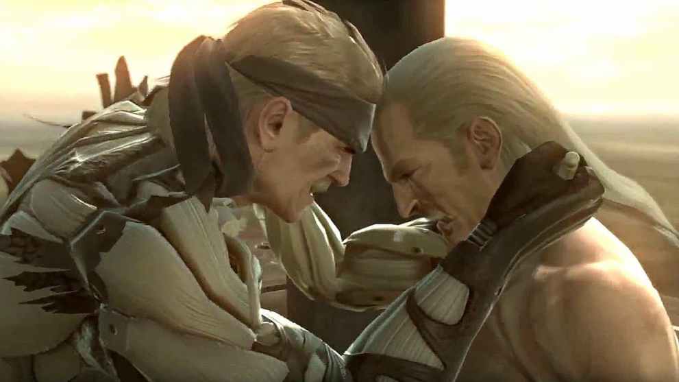 Ocelot versus Solid Snake 