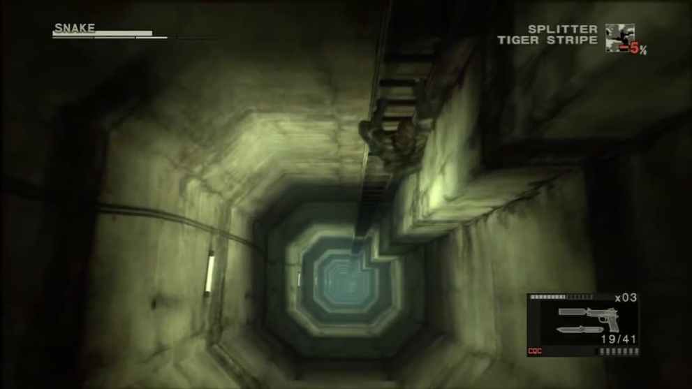 Ladder scene in MGS3