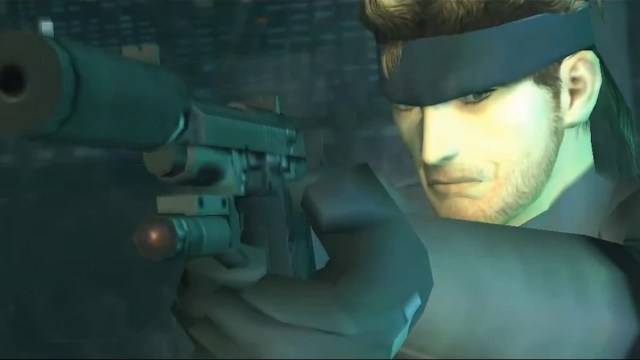 Solid Snake in MGS2