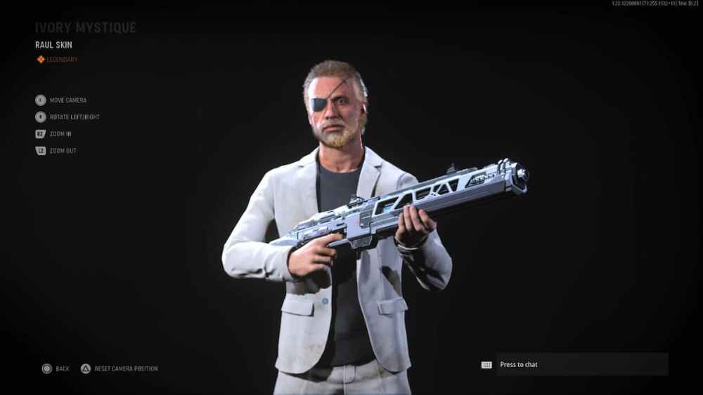 Ivory Mystique Call of Duty Skin