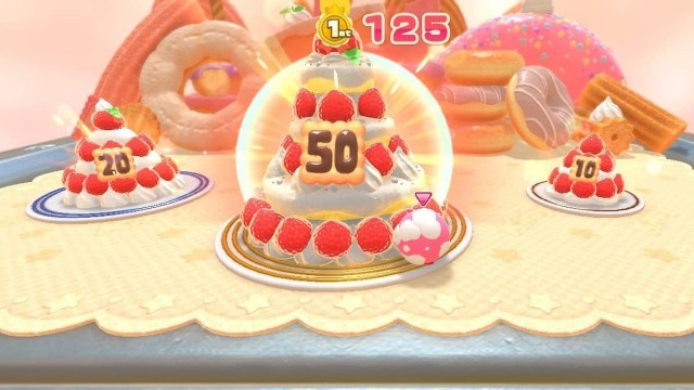 Battle Mode in Kirby's Dream Buffet