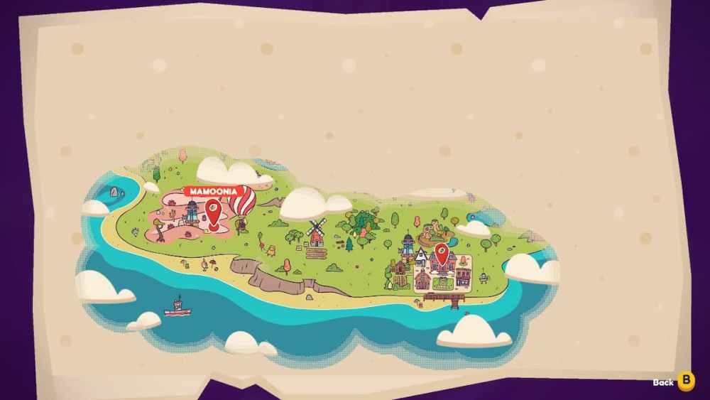 world map in ooblets