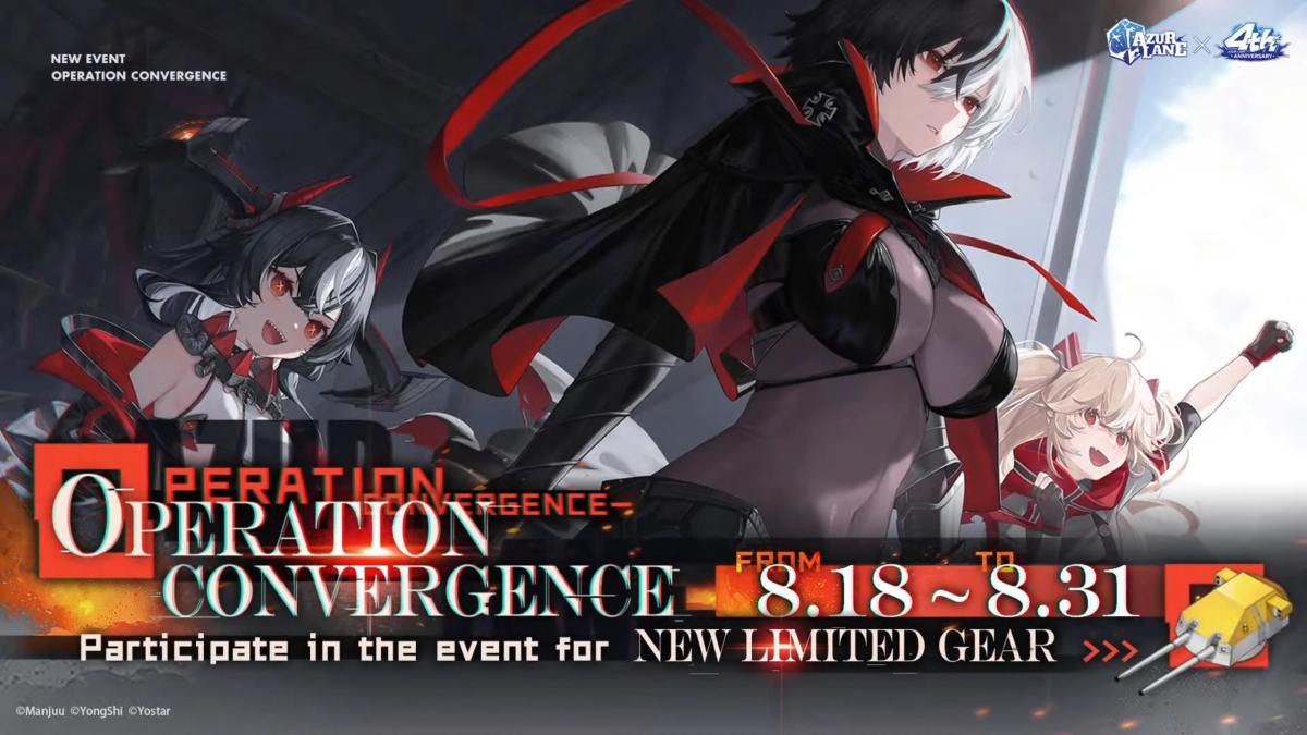 Azur Lane Reveals 4th Anniversary Event With New Iron Blood Shipgirls; Hele...
