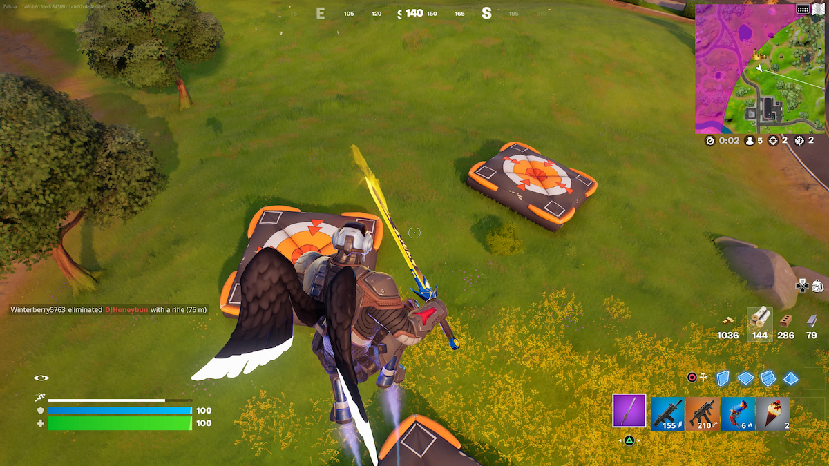 How to Bounce on 3 Separate Crash Pads Without Landing in Fortnite Chapter 3 Season 3