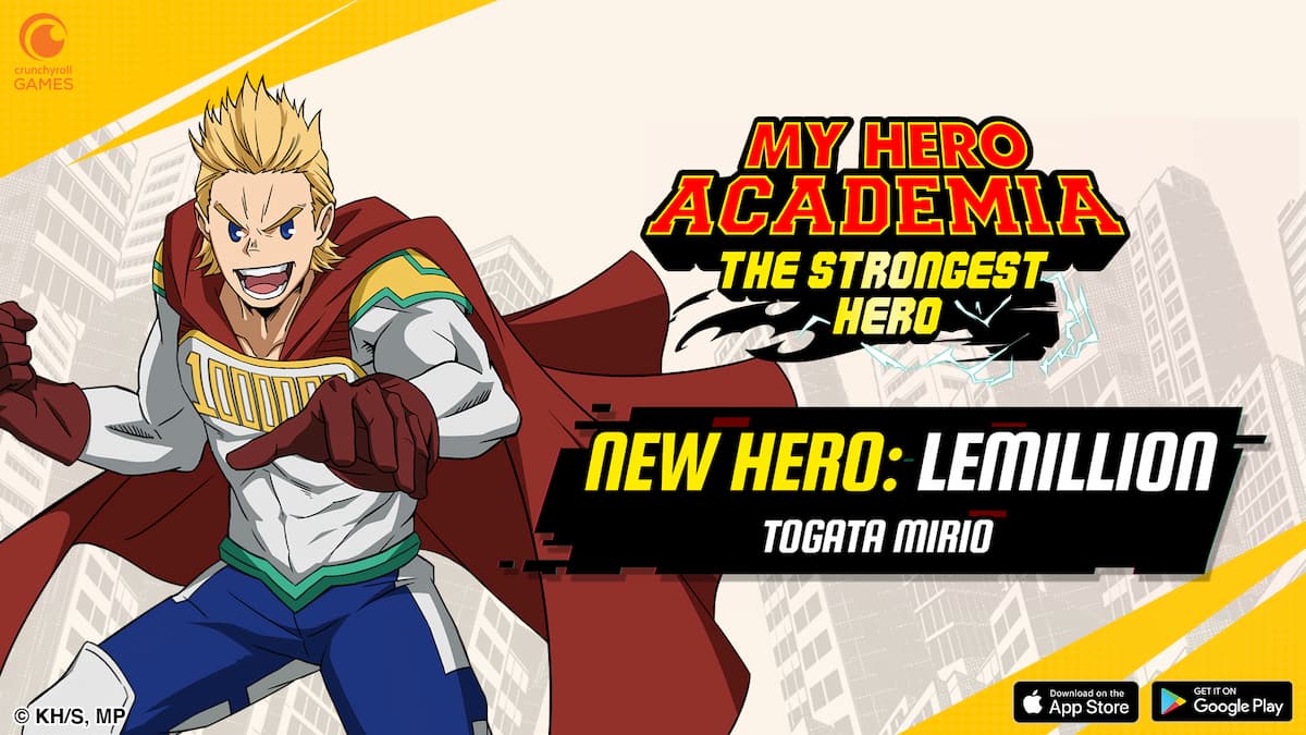 Lemillion in My Hero Academia: The Strongest Hero