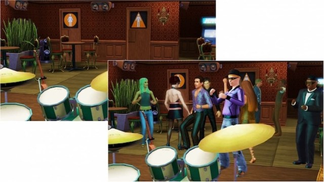 More Sims in Clubs Mod
